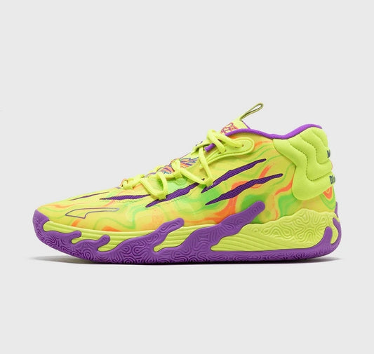 Puma LaMelo MB.03 Inverse Spark Safety Yellow