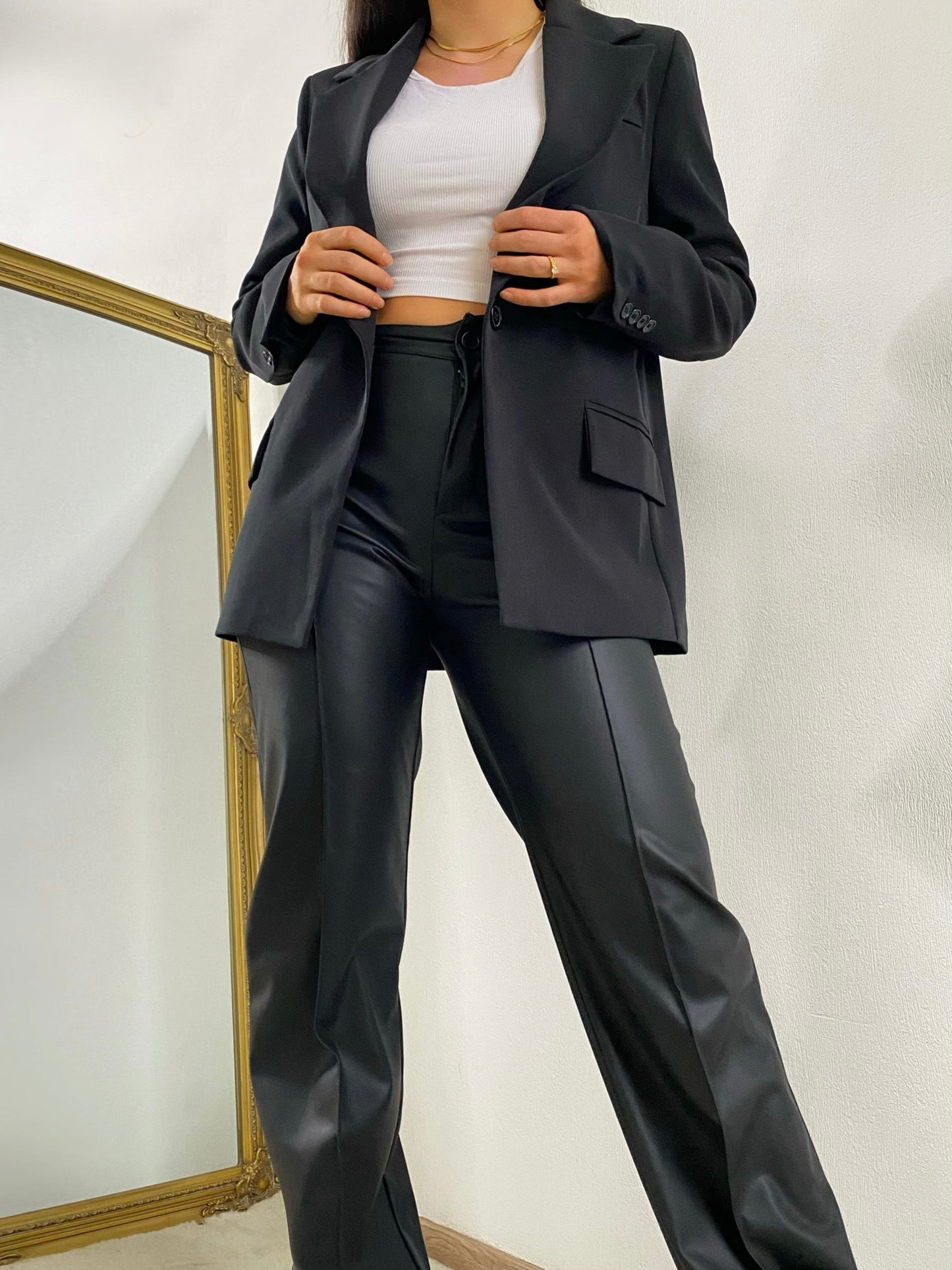 Locker geschnittener Blazer