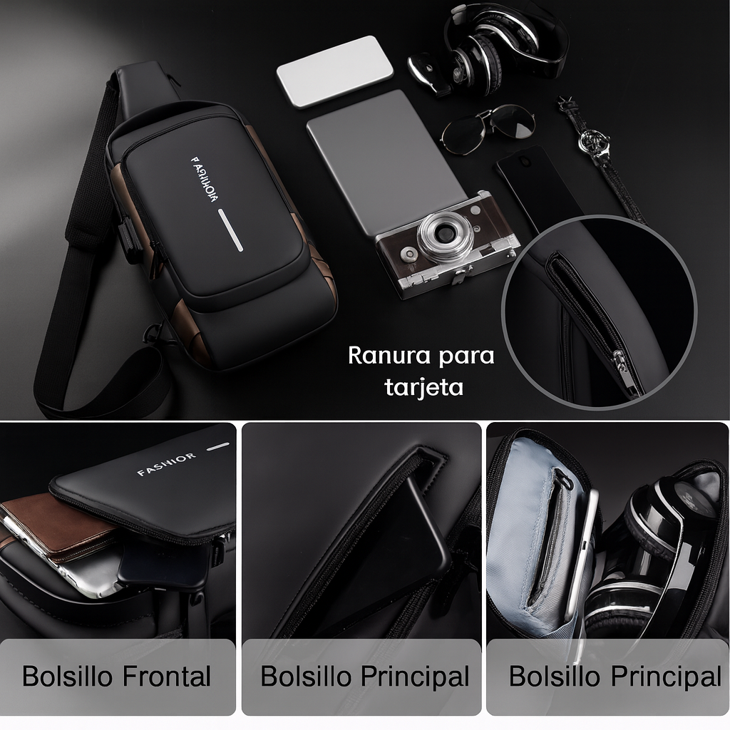 Morral Antirrobo 2X1🔥 - ¡Comprando uno el segundo va de REGALO!🎁