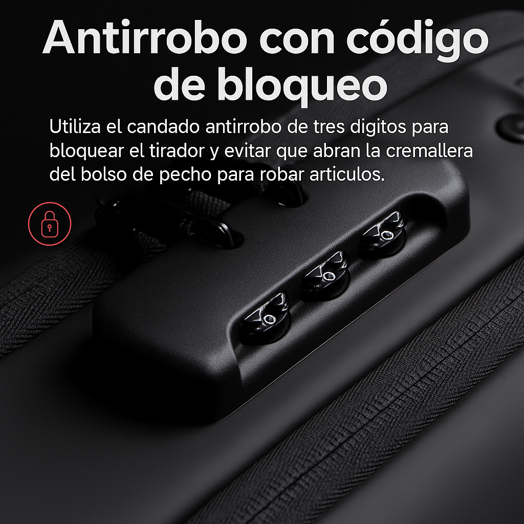 Morral Antirrobo 2X1🔥 - ¡Comprando uno el segundo va de REGALO!🎁
