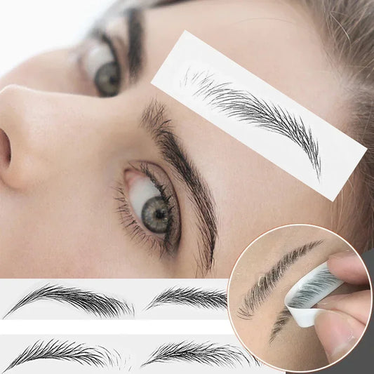 Waterproof Adhesive Eyebrow Makeup – Instant Perfection!