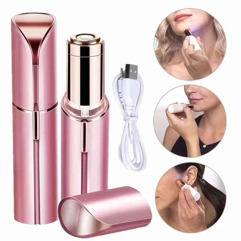 New rechargeable painless facial epilator