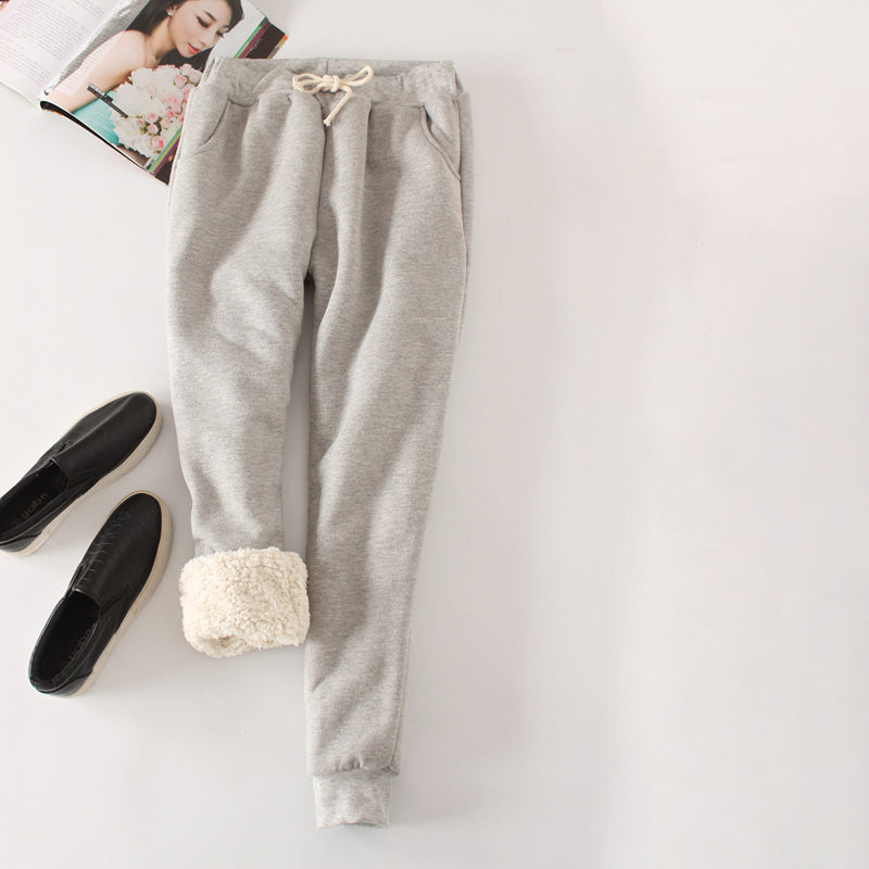 Einfarbige Thermohose