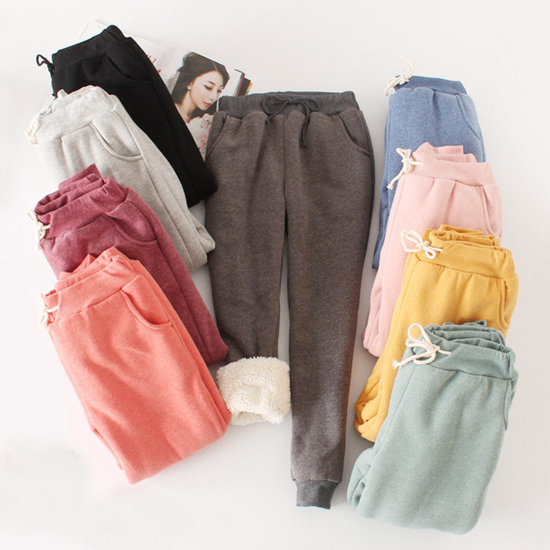 Einfarbige Thermohose