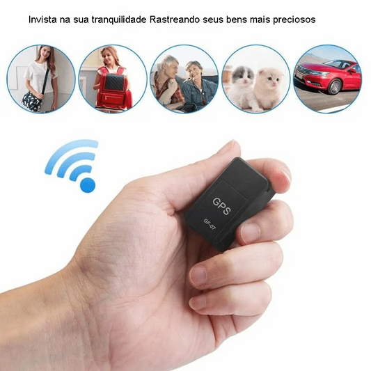 Mini GPS Portátil Tracker, Rastreamento Em Tempo Real