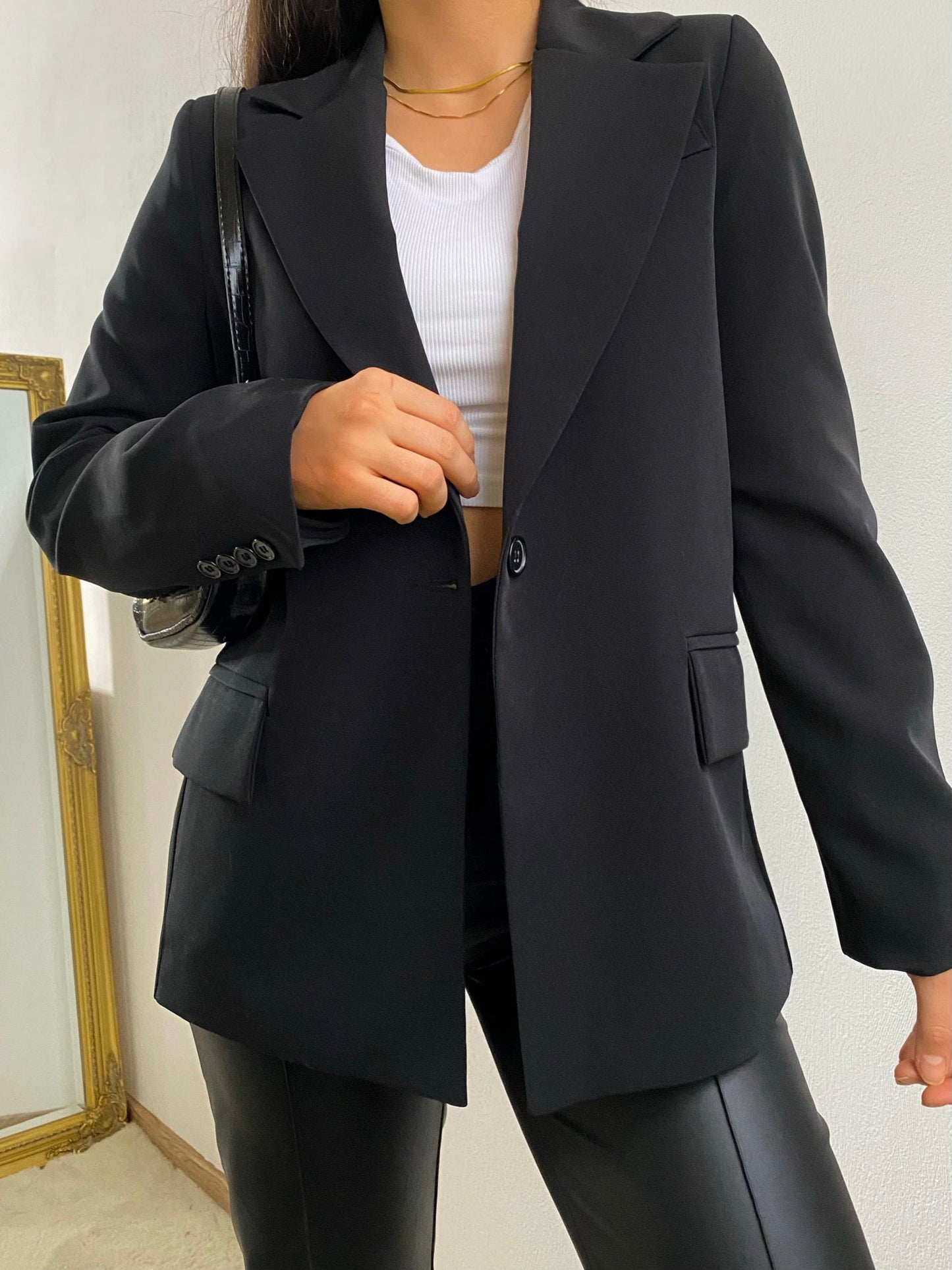 Locker geschnittener Blazer