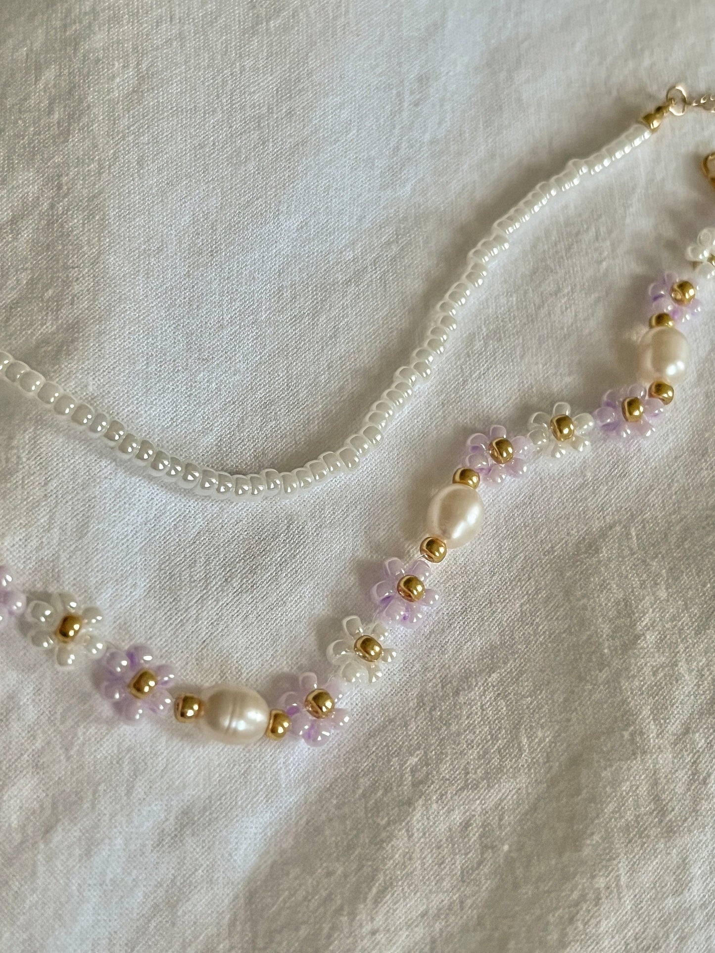 Armband aus kleinen Miyuki-Perlen