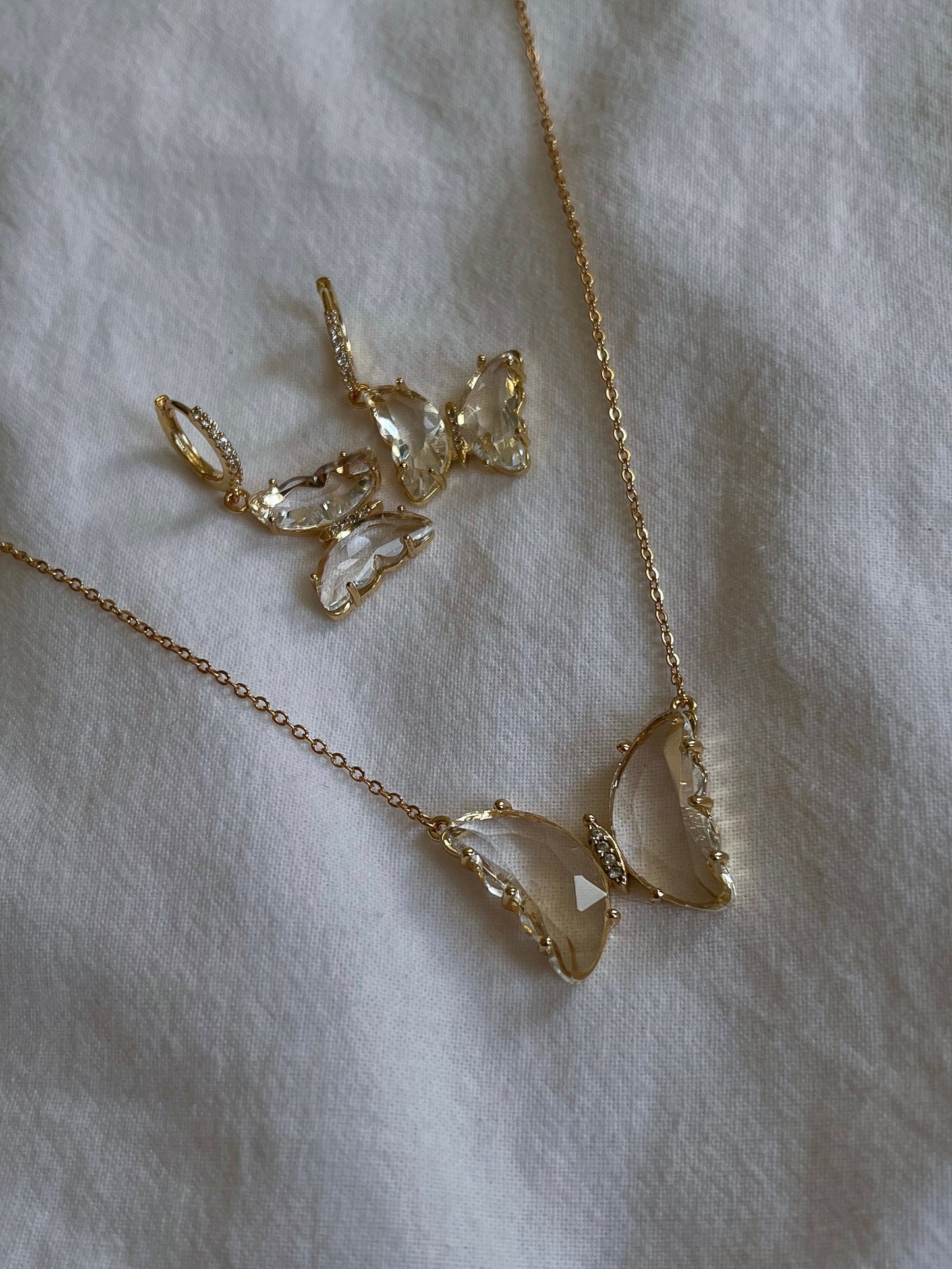 Schmetterling-Ohrringe