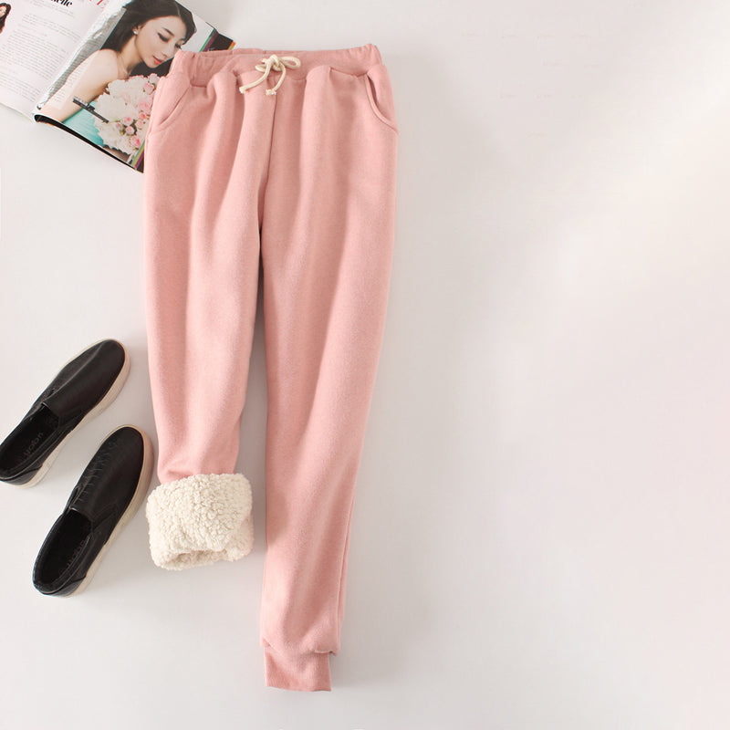 Einfarbige Thermohose