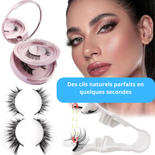Applicateur de cils magnétiques, sans colle. + cils OFFERTS
