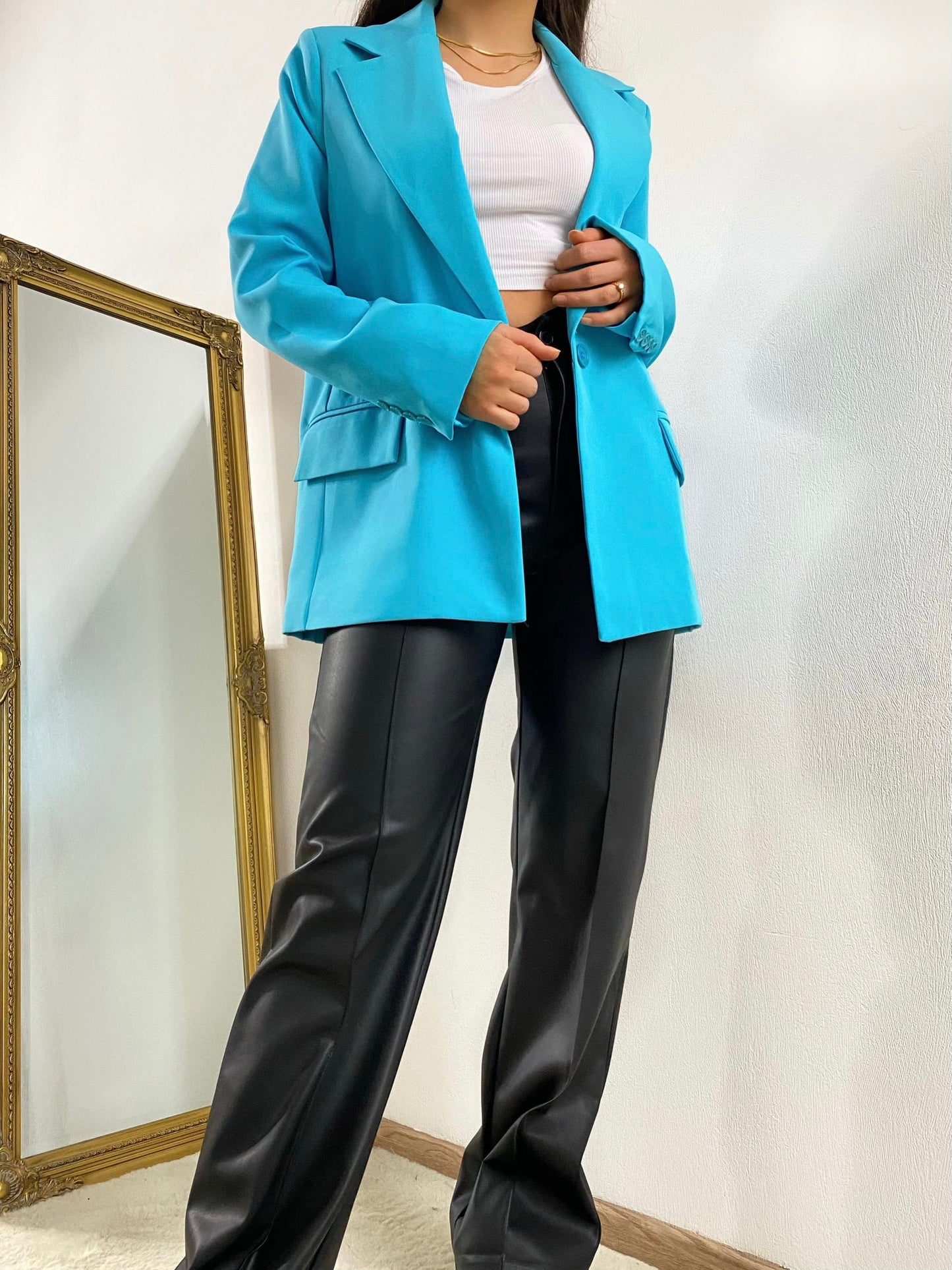 Locker geschnittener Blazer