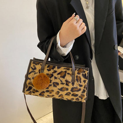 Vintage Leopard-Sac