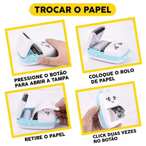 Mini Imprimante Bluetooth CreativeUp