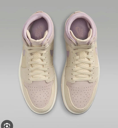 Nike Air Jordan 1 High ZOOM CMFT 2 Sail Plum Womens