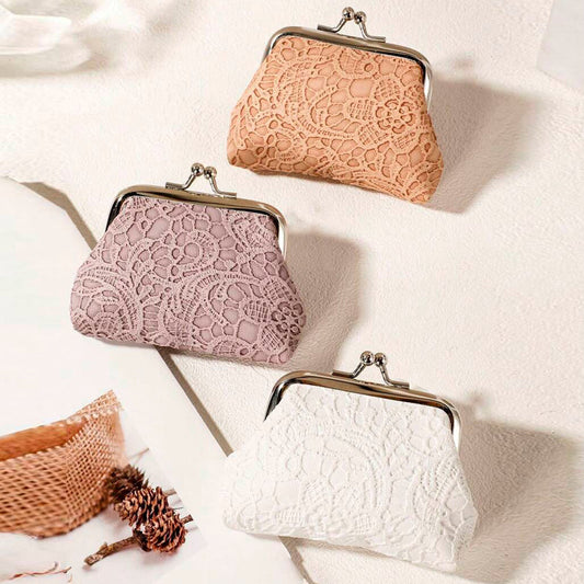 Vintage Spitze Geldbörse