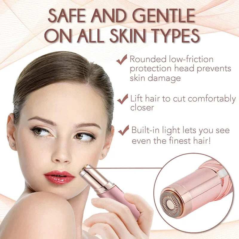 New rechargeable painless facial epilator