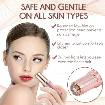 New rechargeable painless facial epilator