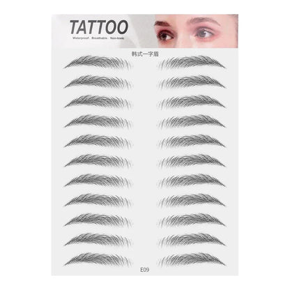 Waterproof Adhesive Eyebrow Makeup – Instant Perfection!