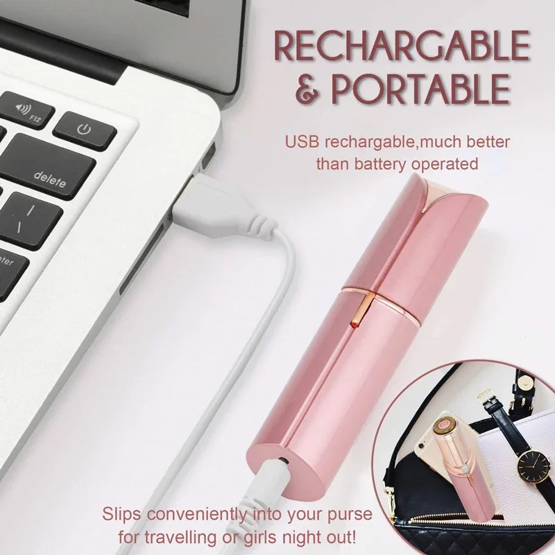 New rechargeable painless facial epilator