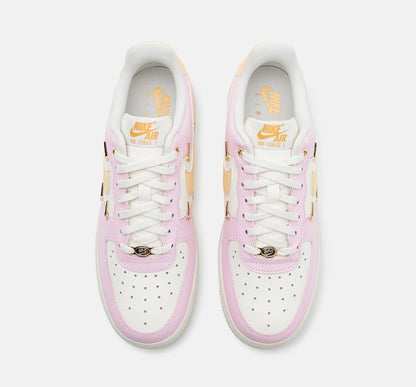 Nike Air Force 1 '07 LX Mini Swoosh Pink Metallic Gold