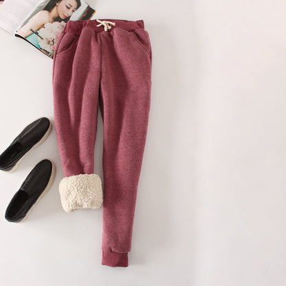 Einfarbige Thermohose