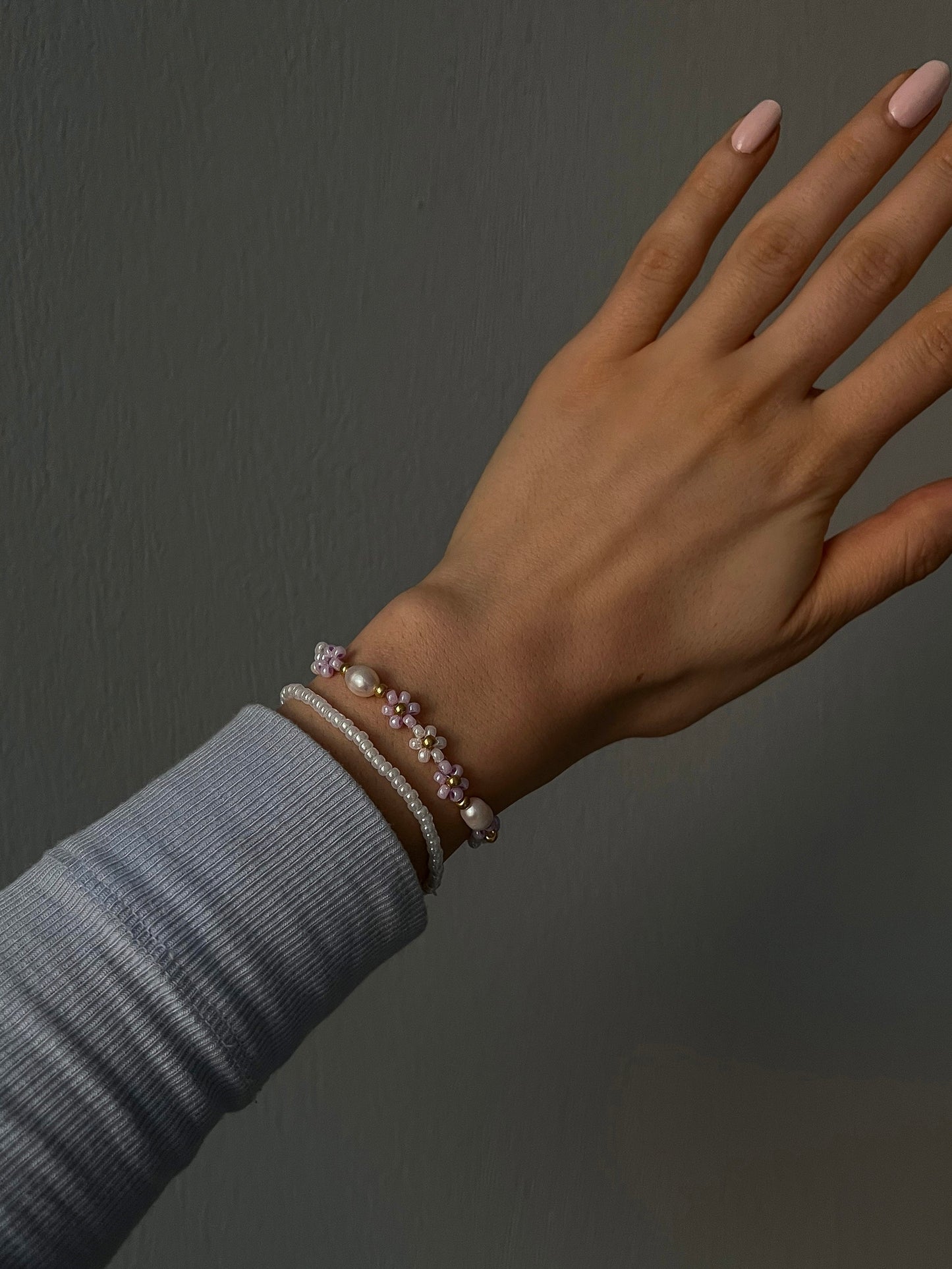 Armband aus kleinen Miyuki-Perlen