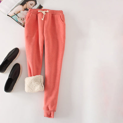 Einfarbige Thermohose
