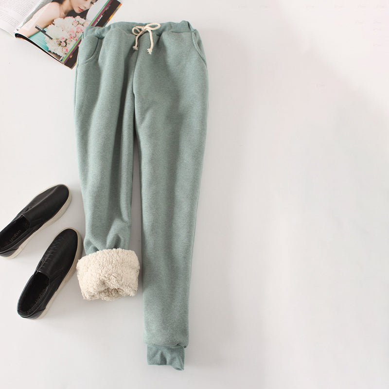 Einfarbige Thermohose