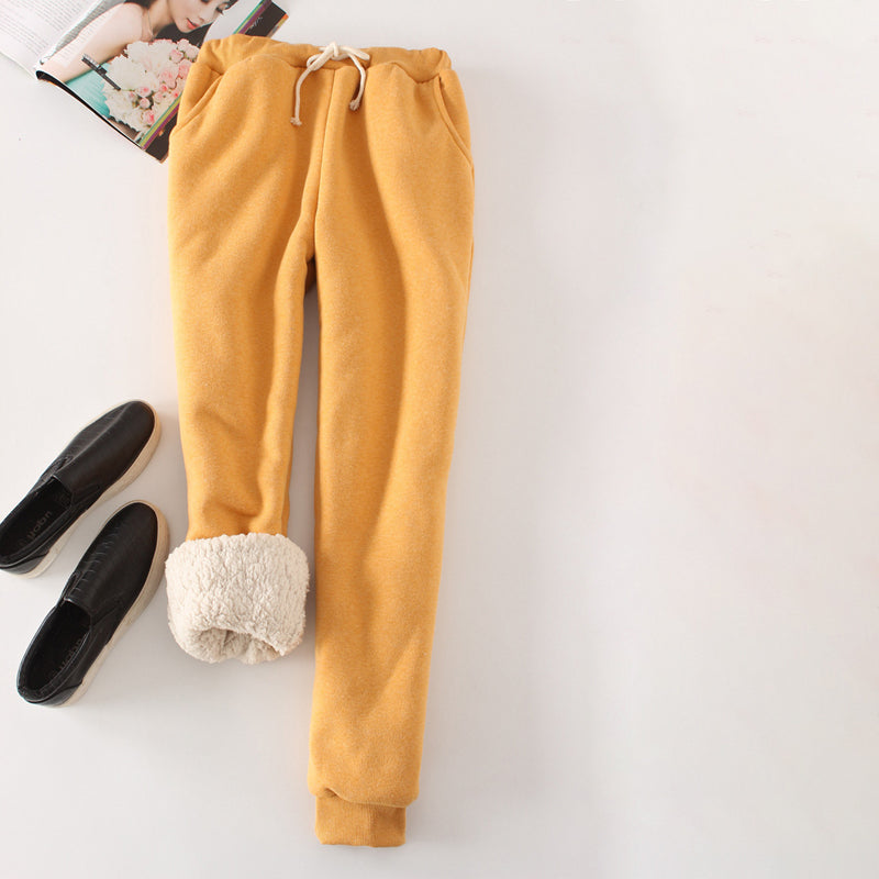 Einfarbige Thermohose