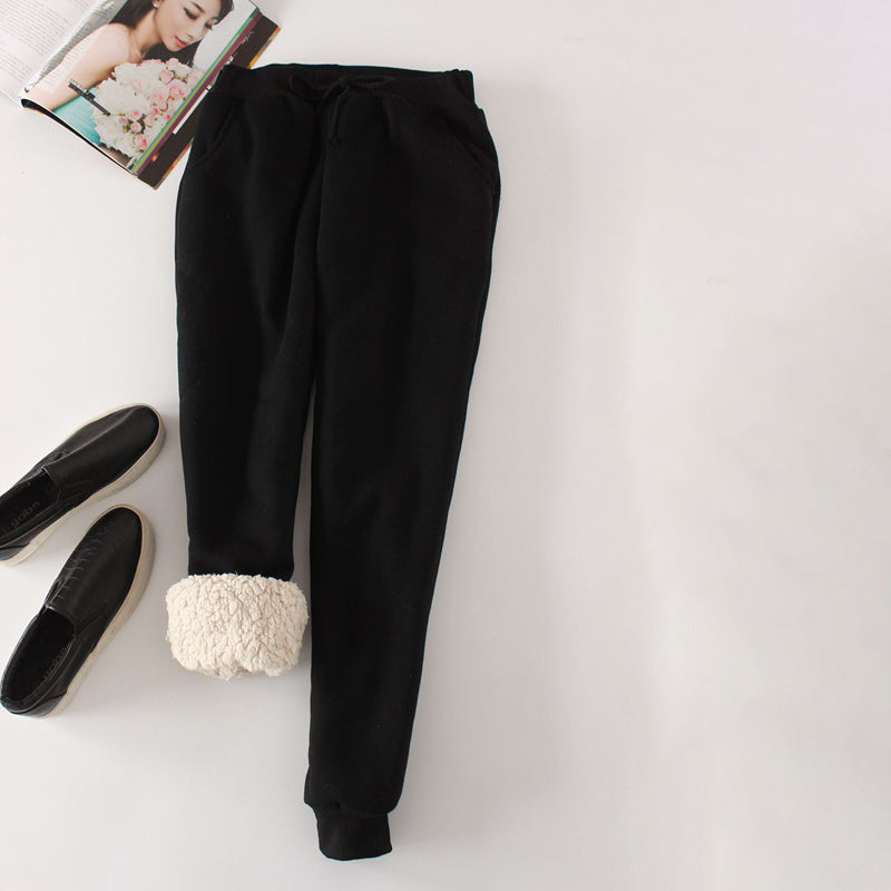 Einfarbige Thermohose