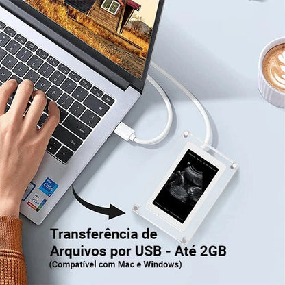 Lançamento de Dia das Mães -  Porta Retrato Digital  Memória Frame 2GB HD