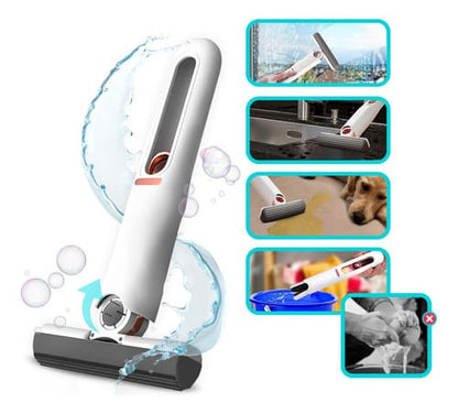Mini Mop de Limpeza Multifuncional CleanFlex - Compre 1 e Ganhe outro Grátis