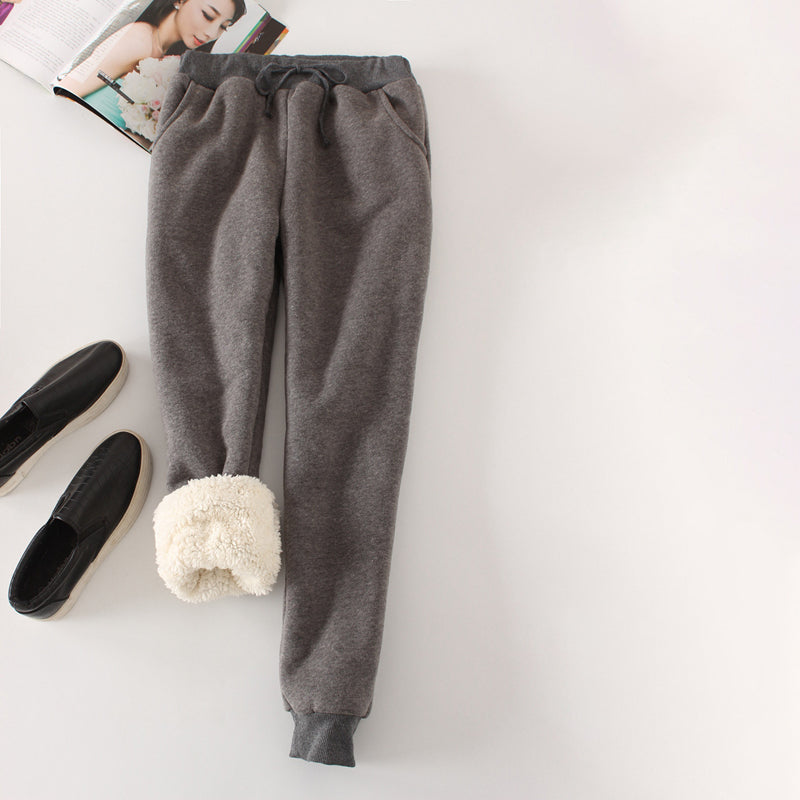 Einfarbige Thermohose