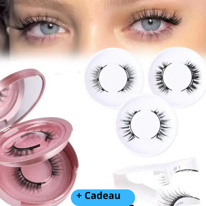 Applicateur de cils magnétiques, sans colle. + cils OFFERTS